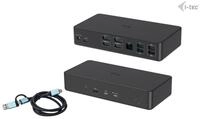 I-TEC USB-A/ USB-C/ Thunderbolt 3 Professional Dual 4K Display Docking Station