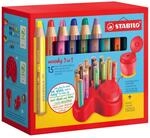 STABILO Buntstifte woody 3in1 Mehrfarbig
