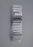 DURABLE FLEXIBOXX Wandprospekthalter DIN A4 12-Fach transparent