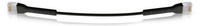 Ubiquiti UniFi Netzwerkkabel ultrad&uuml;nn OD 3mm Cat 6 RJ-45 (M) 0.3m schwarz