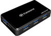 TRANSCEND TS-HUB3K, Transcend HUB3 USB-Hub 4x SuperSpeed USB-A 3.0, USB 3.0 Micro-B