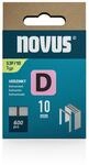 novus Tackerklammern 53F Flachdraht 10 mm