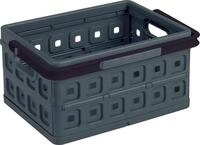 helit Klappbox the flap-line 24,0 l - 44,0 x 31,5 x 21,0 cm anthrazit