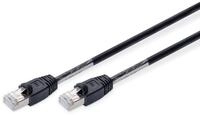 Digitus Outdoor Patch-Kabel RJ-45 (M) zu RJ-45 (M) 5m Kupfer S/FTP Cat 6 schwarz
