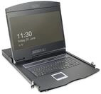 Digitus 19" LCD KVM Konsole, 1-Port VGA, deutsche Tastatur