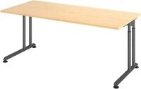 HAMMERBACHER h&ouml;henverstellbarer Schreibtisch VZS19/3/G ahorn