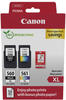 Canon PG-560XL + CL-561XL Druckerpatronen Value Pack - 1 x schwarz / 1 x farbig + 50