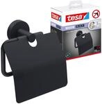 tesa Toilettenpapierhalter MOON schwarz