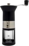 Bialetti Premium-Kaffeem&uuml;hle (manuell) mit Edelstahlmahlwerk - schwarz