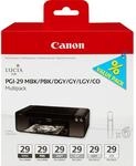 Canon Original PGI-29 Druckerpatronen 6er-Multipack - MBK/PBK/DGY/GY/LGY/CO