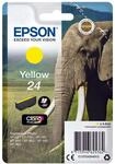 Epson Original 24 Elefant Druckerpatrone gelb 360 Seiten 4,6ml (C13T24244012)