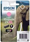 Epson Original 24XL Elefant Druckerpatrone magenta hell 740 Seiten 9,8ml