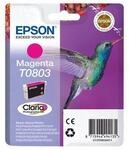 Epson Original T0803 Kolibri Druckerpatrone magenta 460 Seiten 7ml (C13T08034011)