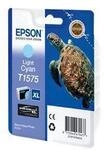 Epson Original T1575 Ultra Chrome K3 Druckerpatrone cyan hell 25ml (C13T15754010)