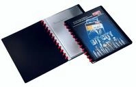 DURABLE Ringmappe schwarz/rot