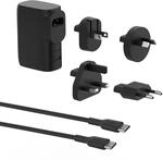 Belkin BoostCharge 25 W Hybrid-Ladeger&auml;t mit Powerbank 5K und Reisestecker-Set