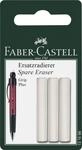 FABER-CASTELL Radiergummis f&uuml;r Bleistifte wei&szlig;