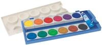 Pelikan Wasserfarbkasten 12 Farben und 1 Tube Deckwei&szlig;