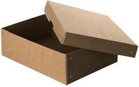 FALKEN PURE Aufbewahrungsbox 7,0 l braun 24,0 x 32,0 x 10,0 cm, 1 St.