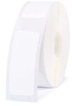 NIIMBOT Etikettenrolle f&uuml;r Etikettendrucker 12,0 x 40,0 mm, wei&szlig;