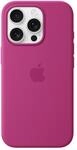 Apple Silikon Case iPhone 16 Pro mit MagSafe (fuchsia)