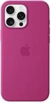 Apple Silikon Case iPhone 16 Pro Max mit MagSafe (fuchsia)