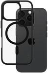 CARE by PanzerGlass&reg; Flagship Case Transparent Urban Combat Schwarz Rahmen & MagSafe
