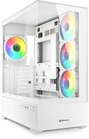 Sharkoon PC Geh&auml;use AK6 RGB White ATX wei&szlig;