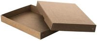 FALKEN PURE Aufbewahrungsbox 500 Blatt braun 24,0 x 32,0 x 4,0 cm, 1 St.
