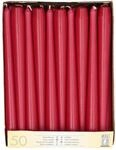 PAPSTAR Kerzen 25 cm bordeaux