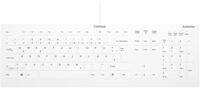CHERRY AK-C8112 Medical Keyboard kabelgebundene Tastatur - QWERTZ DE - wei&szlig;