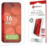 DISPLEX Panzerglas (10H) + Schutzh&uuml;lle f&uuml;r Apple iPhone 16 Pro