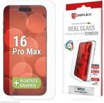 DISPLEX Panzerglas (10H) + Schutzh&uuml;lle f&uuml;r Apple iPhone 16 Pro Max