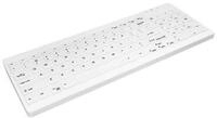 Active Key AK-C7012 medizinische USB Mini-Tastatur Wei&szlig;