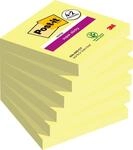 Post-it&reg; Super Sticky Notes Haftnotizen extrastark gelb 4 Bl&ouml;cke + GRATIS 2 Bl&ouml;cke