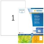 HERMA Etiketten 10738 wei&szlig; 297,0 x 210,0 mm