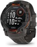 Garmin Instinct&reg; 3 Smartwatch Solar 50 mm Kohle/ Schwarz mit Silikon-Wechselarmband