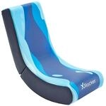 X Rocker Lava Floor Rocker Gaming-Bodensessel f&uuml;r Kinder & Jugendliche - blau
