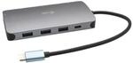 I-TEC USB-C Metal Nano Docking Station mit Netzteil 100W
