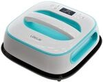 LOKLiK Easy Heat Transferpresse 25,5 x 25,5 cm, blau