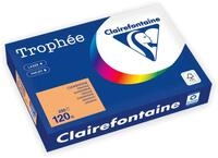 Clairefontaine Kopierpapier Troph&eacute;e 120 g/m&sup2; mandarin