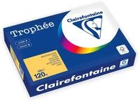 Clairefontaine Kopierpapier Troph&eacute;e 120 g/m&sup2; gold gelb