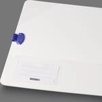 BRUNNEN Ordner R&uuml;ckenbreite 7 cm DIN A4 Kunststoff blau