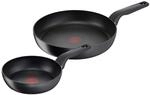 Tefal&reg; Pfannen-Set HARD TITANIUM PRO schwarz 2-tlg.