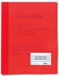DURABLE Schnellhefter DIN A4 &uuml;berbreit PVC schwarz