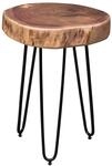WOHNLING WL1.549 Beistelltisch BAGLI Massiv-Holz Akazie 35 cm x 35 cm x 45 cm