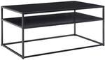 WOHNLING WL6.601 Couchtisch Schwarz 100 cm x 60 cm x 45 cm