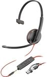 Poly Blackwire 3215 Monaural Headset