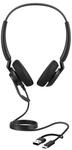Jabra Engage 40 MS Stereo kabelgebundenes Headset, USB-C, USB-A