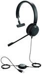 Jabra Evolve 30 II UC Mono kabelgebundenes Headset, USB-C, USB-A, 3,5mm Klinke